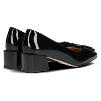 Skórzane półbuty Sagan 4630 czarne