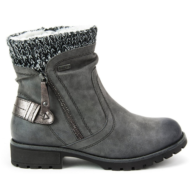 Botki Jana 8-26420-29 206 graphite