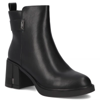 Leather ankle boots Filippo DBT6519/25 BK black