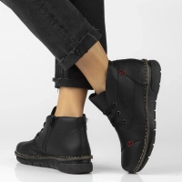 Botki Rieker 73301-00 czarne