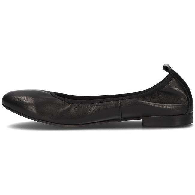 Skórzane baleriny Alexio Giorgio G10 czarne