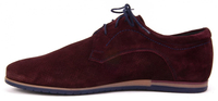 Shoes Filippo 731 Burgundy velor perforation