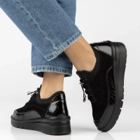 Leather shoes Filippo DP8106/26 BK black