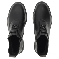 Leather ankle boots Filippo DBT8135/26 BK black