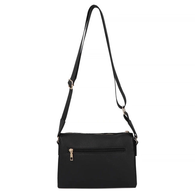 Black shoulderbag motion