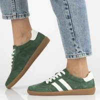 Leather sneakers Filippo DP6741/25 GE green