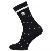 Women's Socks L2 black hearts