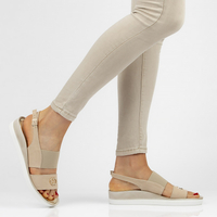 Leather sandals Filippo 179 beige