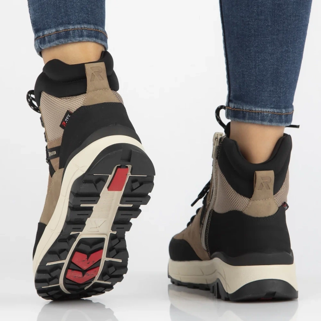 Ankle boots Rieker W0072-64 beige
