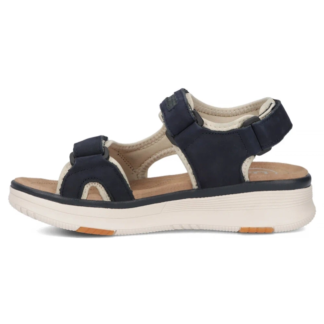 Leather sandals Filippo DS7034/25 NV navy