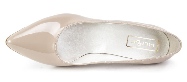 Pumps FILIPPO 2161 Beige Lacquer