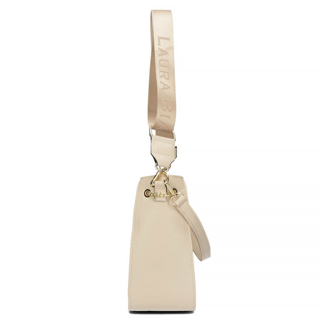 Handbag Messenger Bag Laura Biaggi E-261 beige