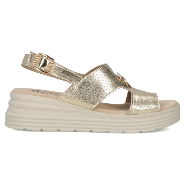 Leather sandals Filippo DS6712/25 GO gold