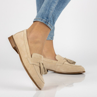 Leather loafers Filippo DP2149/21 BE beige