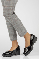 Leather shoes Filippo DP4569/23 BK L black