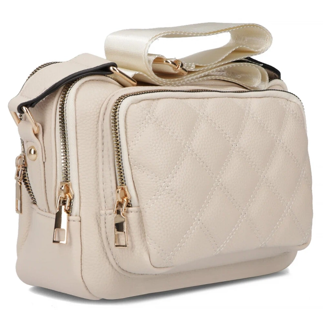 Beige shoulderbag charm sombre