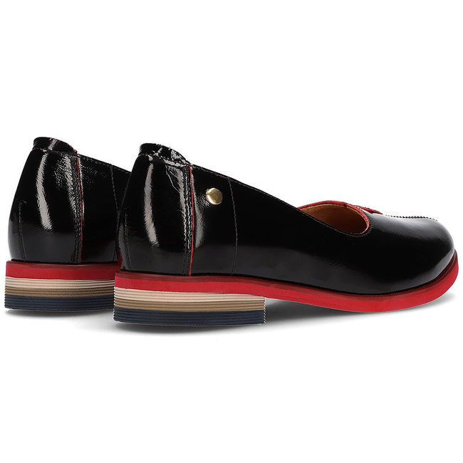 Leather shoes Filippo 05035 black