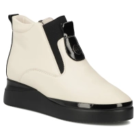 Leather ankle boots Filippo DBT7392/25 BE beige