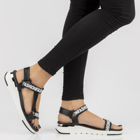 Leather sandals Filippo DS2169/21 BK black