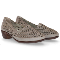 Leather shoes Filippo DP748/20 GR gray