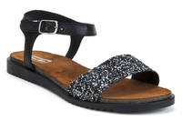 Sandals Filippo 1368 Black Sequins Nero
