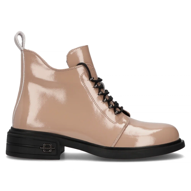 Leather ankle boots Filippo DBT6318/24 BE beige