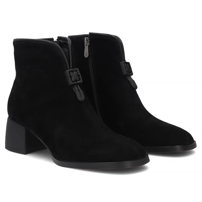 Leather ankle boots Filippo DBT8200/26 BK black