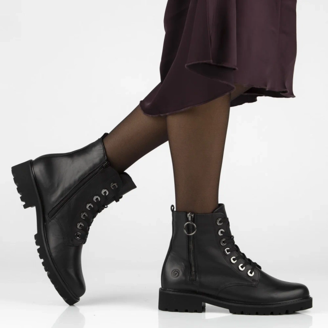 Ankle Boots Remonte leather D8671-01 Black