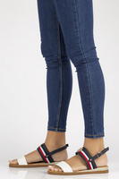 Leather sandals Filippo DS3603/22 WH NV white and navy