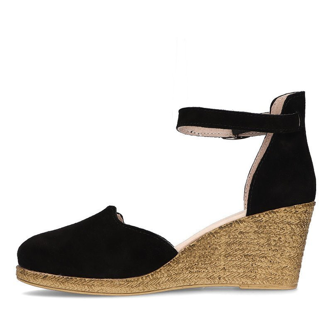 Leather sandals Filippo DS1394/21 BK Black