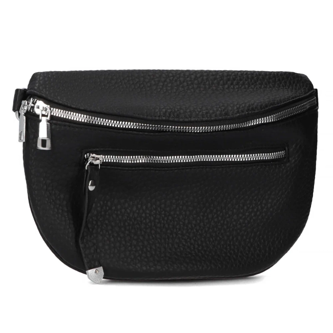 Black shoulderbag flow bag