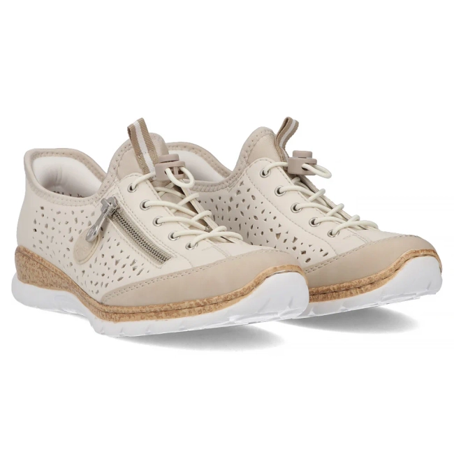 Rieker shoes N42V3-60 beige