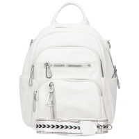 White backpack iron spirit