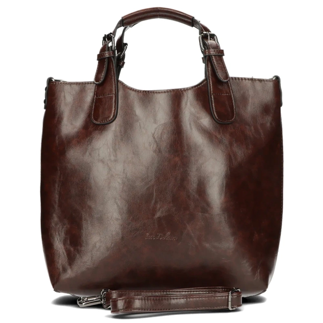 Handbag Ines Delaure 168168 brown