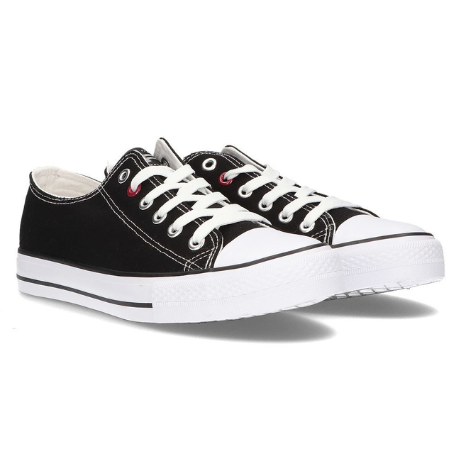 Trampki Filippo MTN2079/21 BK czarne