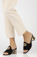 Leather flip-flops Filippo 294 black