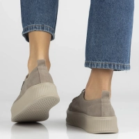 Leather sneakers Filippo DP6122/26 TP taupe