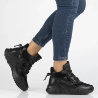 Leather ankle boots Filippo DBT6367/24 BK black