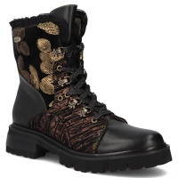 Leather ankle boots Laura Vita kouleo 16 black