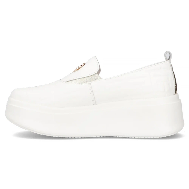 Leather shoes Filippo DP6794/25 WH white