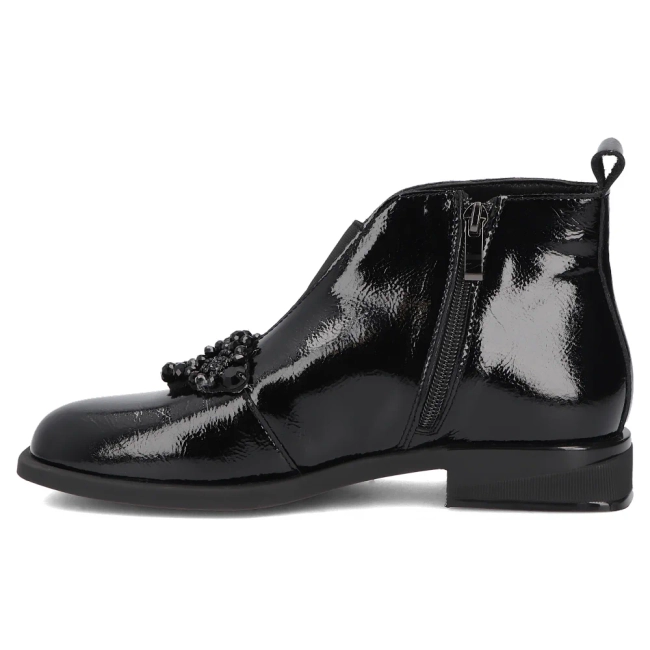 Leather ankle boots Filippo DBT7990/26 BK L black