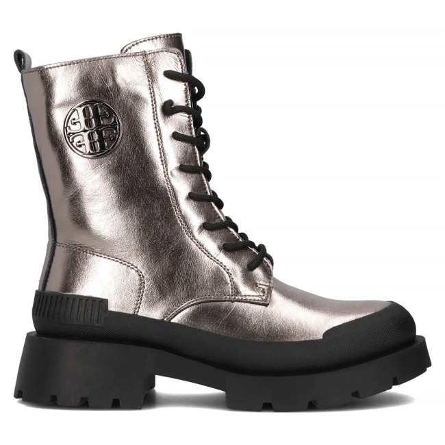 Leather boots Filippo DBT6482/24 GN gun metal