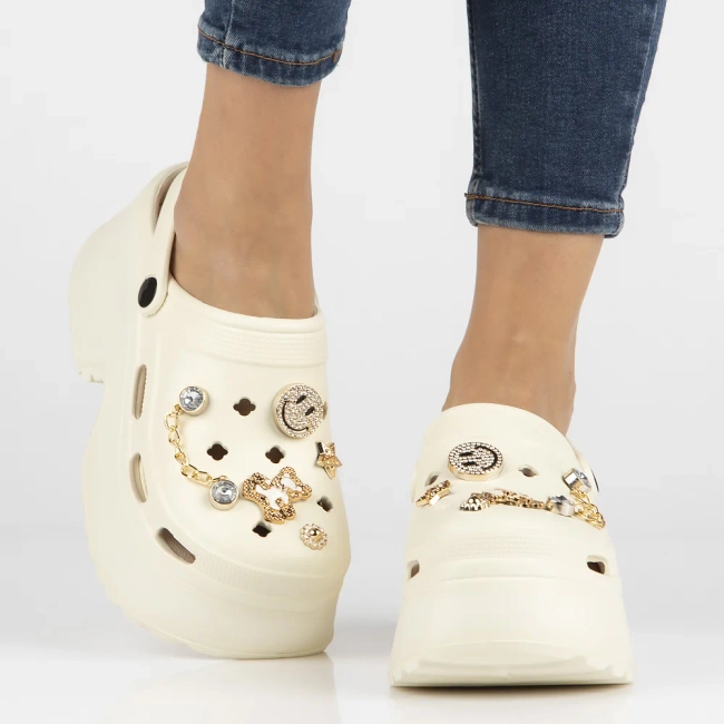 Slippers Filippo DK6691/24 WH white