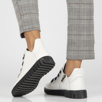 Leather ankle boots Filippo DBT3197/22 WH white