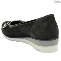 Baleriny LAN-KARS D436-1-nub krop-1-lak czarny 8023387