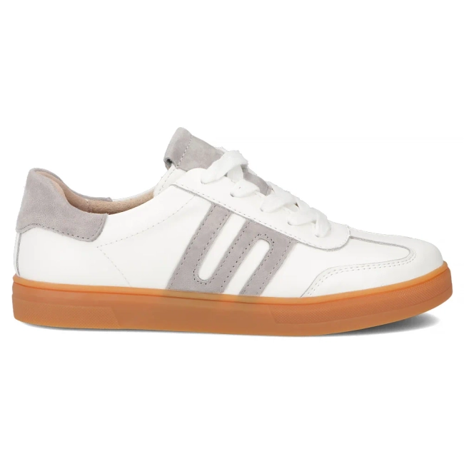 Skórzane sneakersy Filippo DP6742/25 WH białe