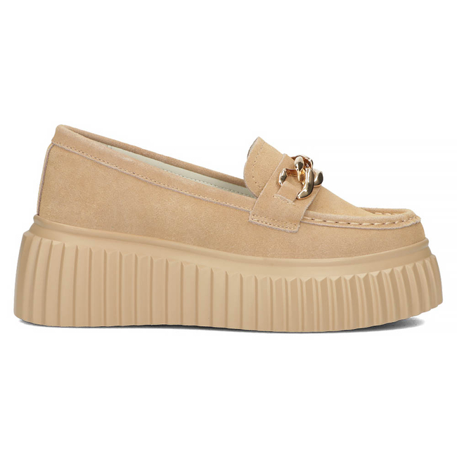 Leather shoes Filippo DP4450/23 BE beige