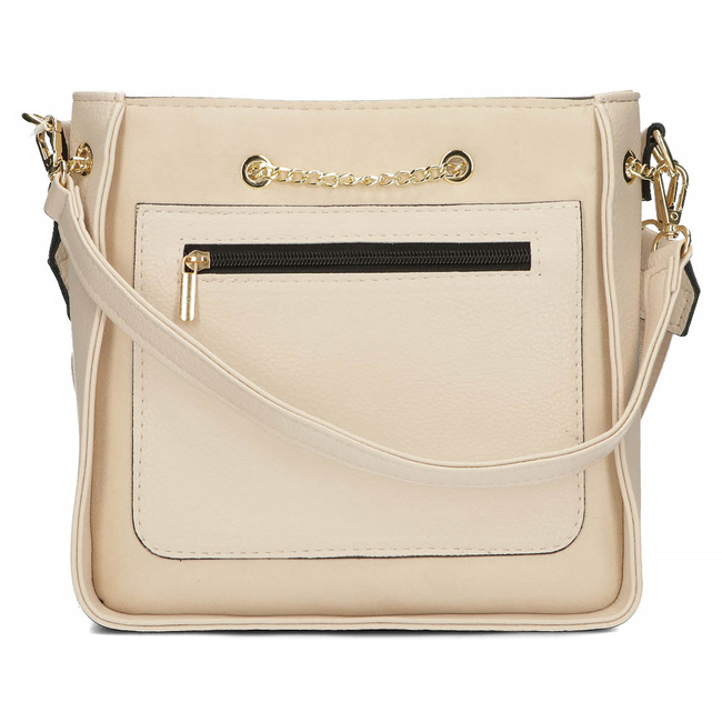 Handbag Messenger Bag Laura Biaggi E-261 beige