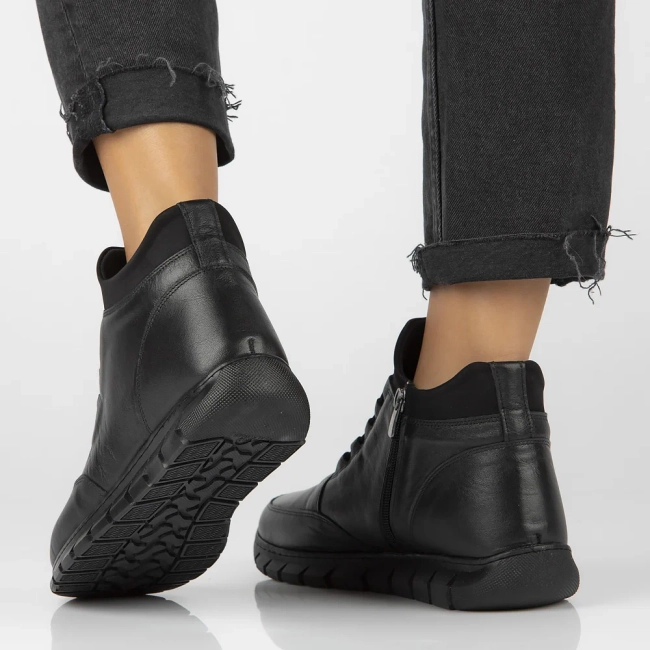 Artiker leather boots 55C0984 black