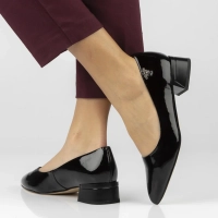 Leather shoes Filippo DP7736/26 BK black